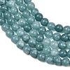 Natural Dyed White Jade Beads Strands GG-CBAEB22-B01-6mm-04-3