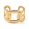 Ion Plating(IP) 304 Stainless Steel Cuff Bangles for Women BJEW-Z078-25G-2