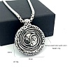 304 Stainless Steel Yin-yang Pendant Necklaces for Men VP1359-6