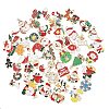 Christmas Alloy Enamel Pendants ENAM-G234-01H-2