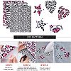 10Pcs 10 Color VINYL Heat Transfer Film DIY-NB0005-28-1-4