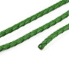 Braided Cowhide Leather Cord NWIR-N005-01K-3mm-3