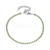 5Pcs 5 Color Glass Rhinestone Tennis Bracelets Set BJEW-JB09735-S-2