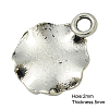 Tibetan Style Alloy Pendants TIBEP-K984-AS-RS-2
