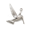 304 Stainless Steel Pendants STAS-E545-01P-1