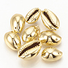 Plated Cowrie Shell Pendants SSHEL-Q305-02A-01-1