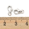 925 Sterling Silver Lobster Claw Clasps STER-C005-09P-3