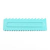 Plastic Baking Edge Dough Scraper and Cutter Pastry Spatulas AJEW-P077-05-1