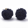 Handmade Cloth Fabric Covered Pendants LS-WOVE-N006-16B-2