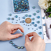 104Pcs 26 Styles Electroplated Glass Beads GLAA-PH0003-97B-3