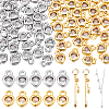60Pcs 2 Colors Brass Micro Pave Cubic Zirconia Charms KK-PH0012-36-1