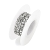 304 Stainless Steel Twisted Figaro Chains CHS-G052-01P-3