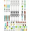 Cowboy Theme DIY Beadable Pen & Keychain Jewelry Making Kits DIY-YW0009-05-2