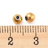 Ion Plating(IP) 304 Stainless Steel Spacer Beads STAS-L187-4mm-09G-3