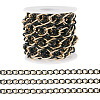 2m Aluminium Two Tone Rhombus Link Chains CHA-TA0001-41BG-1
