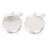 Brass Cufflinks KK-E464-S-1