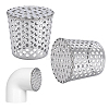 304 Stainless Steel Anti Rats Drain Outlet Filter LS-STAS-WH0051-025B-P-1