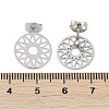 304 Stainless Steel Stud Earrings for Women EJEW-Z089-11P-5