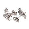 Non-Tarnish 304 Stainless Steel Stud Earrings EJEW-G395-37P-2
