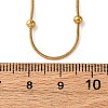 304 Stainless Steel Satellite Chains Necklaces for Women NJEW-M107-05B-G-3