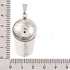 Non-Tarnish 304 Stainless Steel Pendants STAS-K283-09P-3
