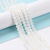 Electroplate Glass Beads Strands EGLA-A044-J8mm-L05-5