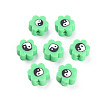 Handmade Polymer Clay Beads CLAY-N008-027H-1