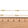 2MM Brass Round Ball Cable Chain Necklaces X-MAK-L045-01G-5