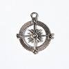 Tibetan Style Alloy Pendants TIBEP-12683-S-LF-1