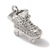 Rack Plating Brass & Cubic Zirconia Pendants KK-L216-064P-1