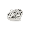 Hollow Brass Pendants for Valentine's Day KK-M289-03G-P-2
