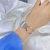 Non-Tarnish Hollow Out 304 Stainless Steel Wide Cuff Bangles BJEW-G689-01P-4