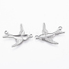 Tarnish Resistant 304 Stainless Steel Pendants STAS-P175-13P-2