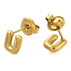 304 Stainless Steel Stud Earrings EJEW-I316-01G-U-2