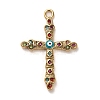 Real 18K Gold Plated 304 Stainless Steel Pendants LS-STAS-M331-02C-G-1