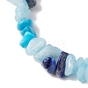 Natural & Syntheti Gemstone Stretch Bracelets for Women BJEW-JB10994-01-3