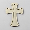 12Pcs Wooden Big Pendants WOOD-WH0030-42A-2