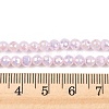 Electroplate Glass Beads Strands EGLA-B013-01A-AB06-4