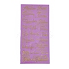 Waterproof Self Adhesive Hot Stamping Stickers Sets DIY-WH0163-31A-2