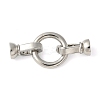 Brass Fold Over Clasps KK-M320-20P-1