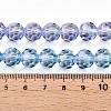 Baking Paint Transparent Glass Beads X1-DGLA-A035-T10mm-A06-5