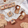   48Pcs 6 Style Square Foldable Creative Kraft Paper Gift Boxes CON-PH0002-67-2