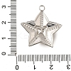 304 Stainless Steel Pendants STAS-Q346-08P-05-2