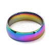 Ion Plating(IP) 304 Stainless Steel Flat Plain Band Rings STAS-I160-A-20mm-M-2