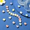 24Pcs 6 Colors Acrylic Imitation Pearl Beads OACR-CJ0002-49-5