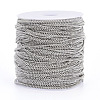 Brass Twisted Chains CHC-S096-P-NF-4