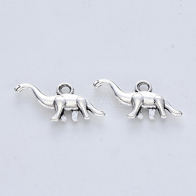 Tibetan Style Alloy Pendants X-TIBE-R316-072AS-RS-1