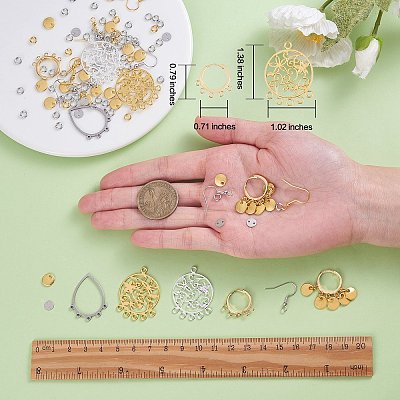 DIY Chandelier Earring Making Kit DIY-SZ0009-62-1