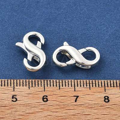 Brass Lobster Claw Clasps KK-R216-18D-S-1
