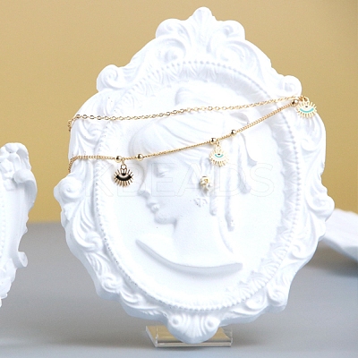Resin Earring Jewelry Cameo Display Stand EDIS-H035-02-1